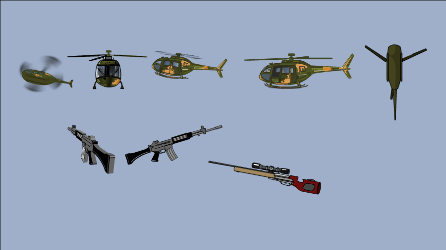 末世救援直升机